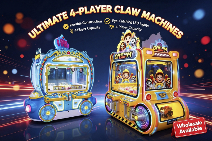 4 player sweet candy and dream car